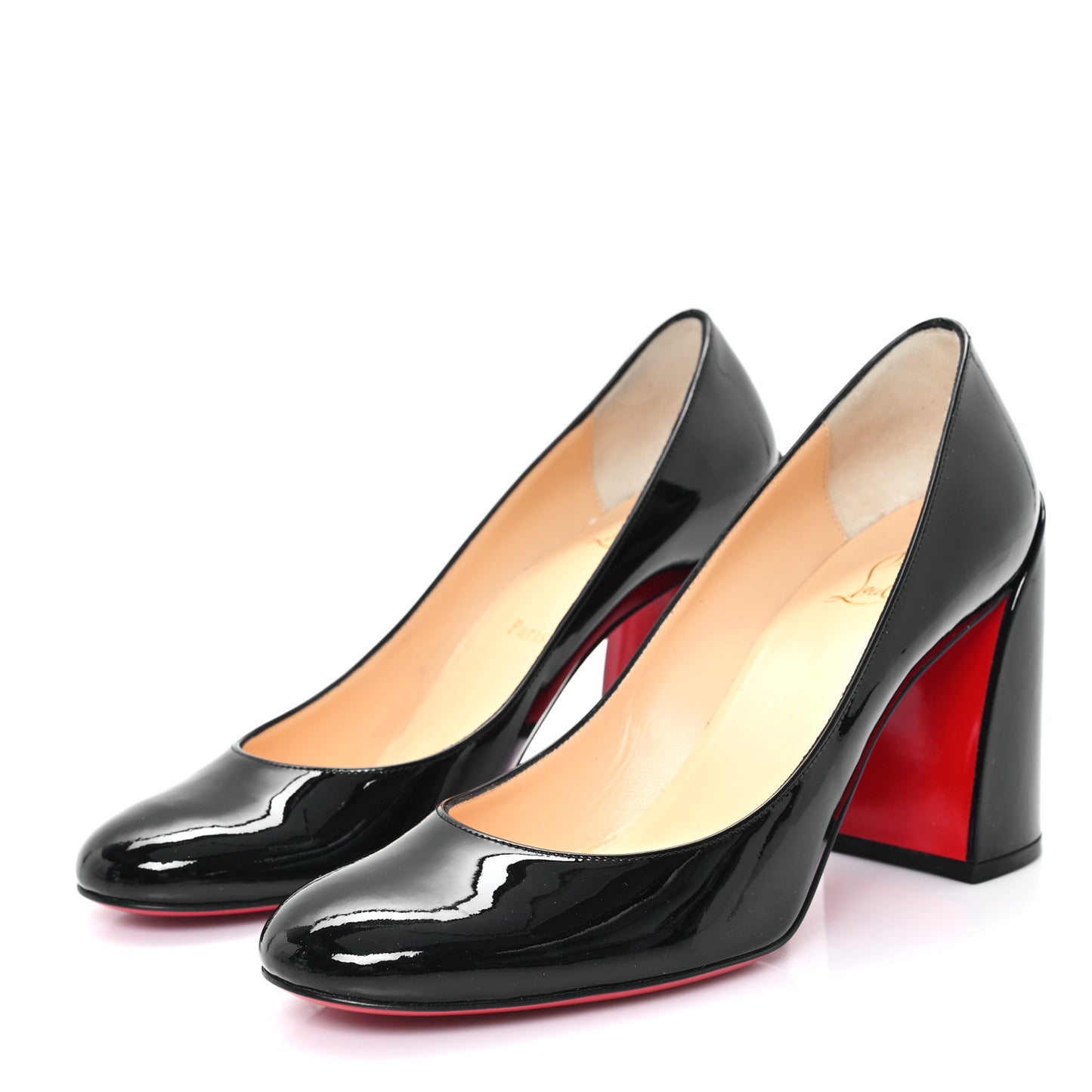Patent Calfskin Miss Sab 85 Pumps 38.5 Black