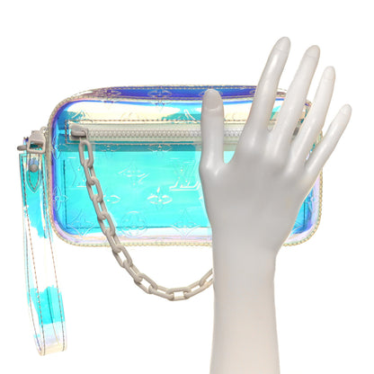 Louis Vuitton PVC Monogram Pochette Volga Iridescent Prism 2 of 11