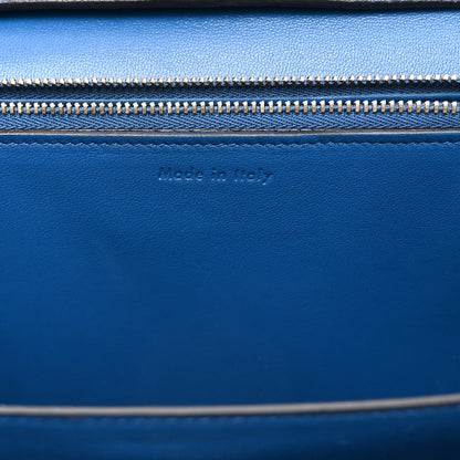 Celine Goatskin Medium Classic Box Flap Bag Deepsea 6 of 13