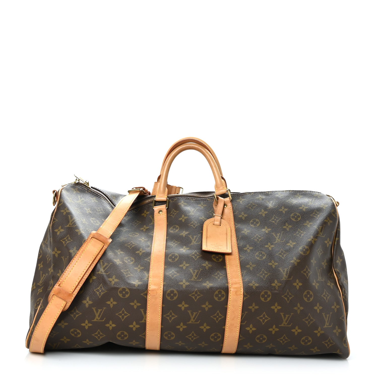 Louis Vuitton Monogram Keepall Bandouliere 55 1 of 13
