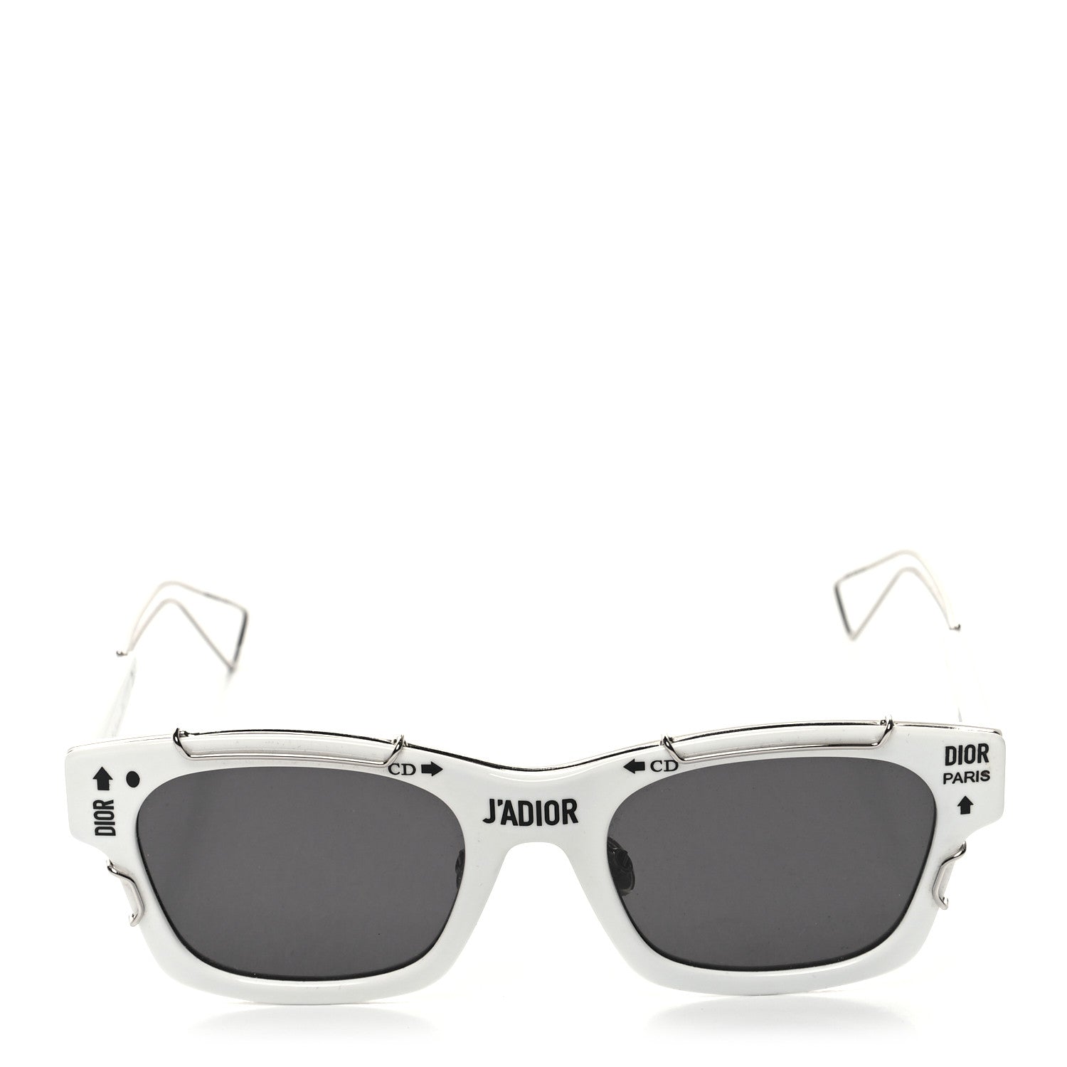 Christian Dior Acetate J'adior Sunglasses White 2 of 7