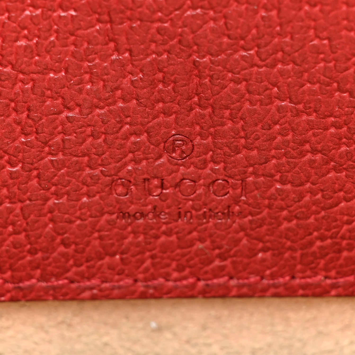 Gucci GG Supreme Monogram Flora Web Ophidia Wristlet Bag Red 6 of 17