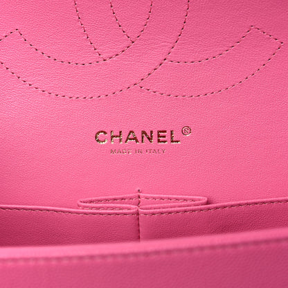 Chanel Caviar Quilted Jumbo Double Flap Pink 6 of 10
