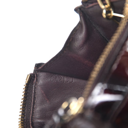 Louis Vuitton Vernis Key Pouch Amarante 7 of 9