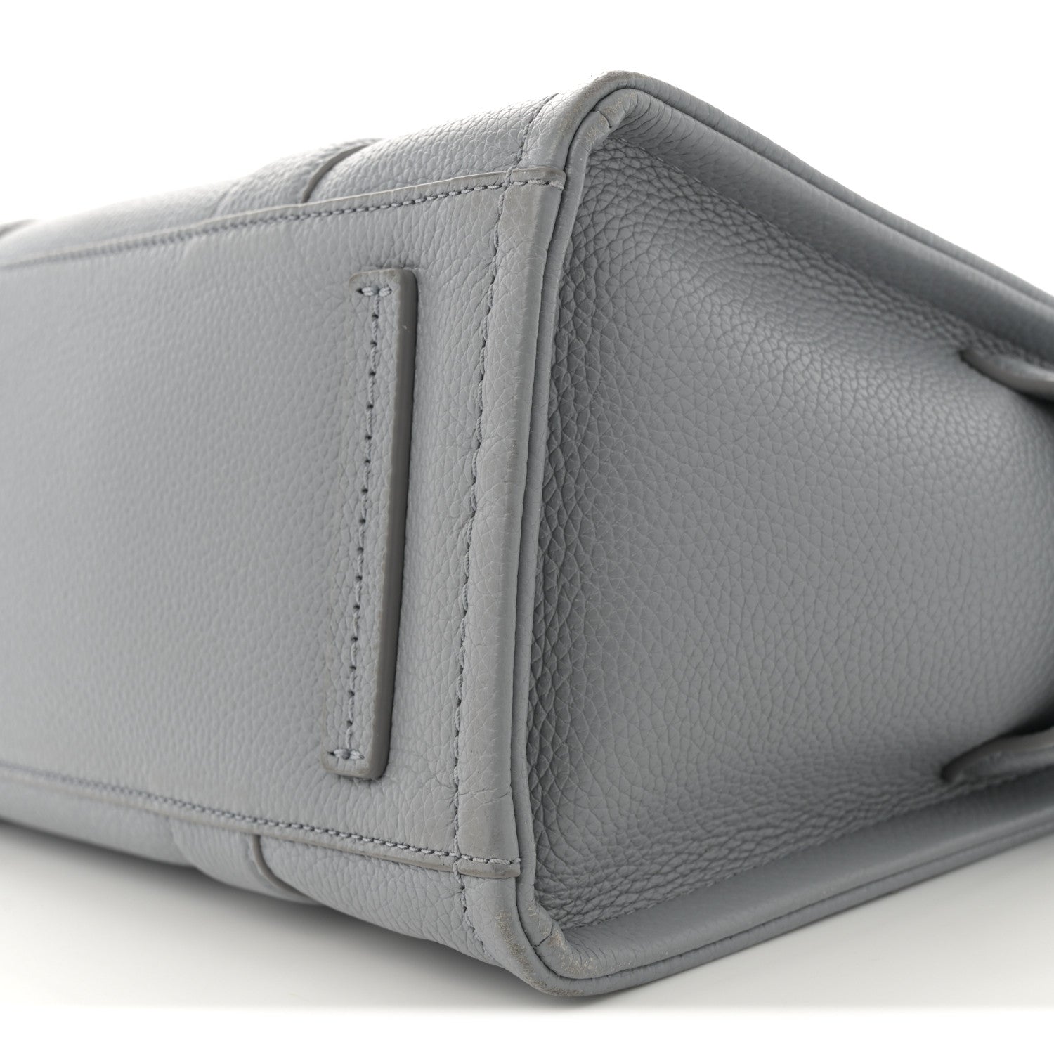 Marc Jacobs Grained Calfskin Medium The Tote Bag Grey 10 of 11