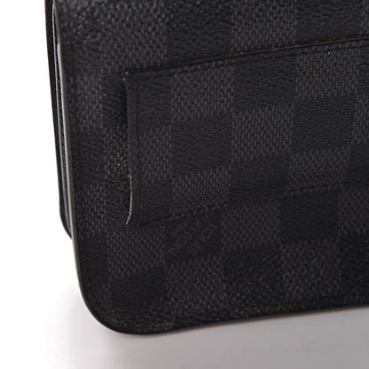 Louis Vuitton Damier Graphite Pouch Belt 95 38 12 of 14