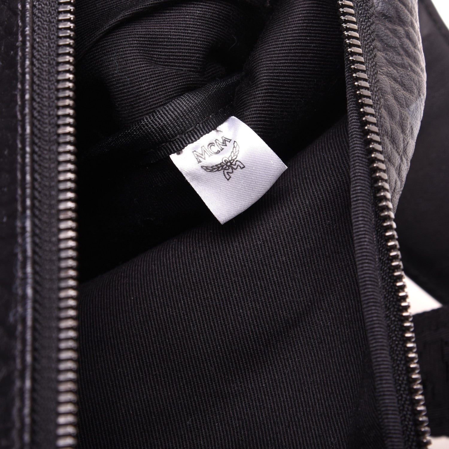 MCM Visetos Stark Belt Bag Black 8 of 15