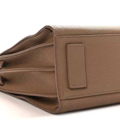 Saint Laurent Grained Calfskin Baby Sac De Jour Souple Dark Beige 10 of 12