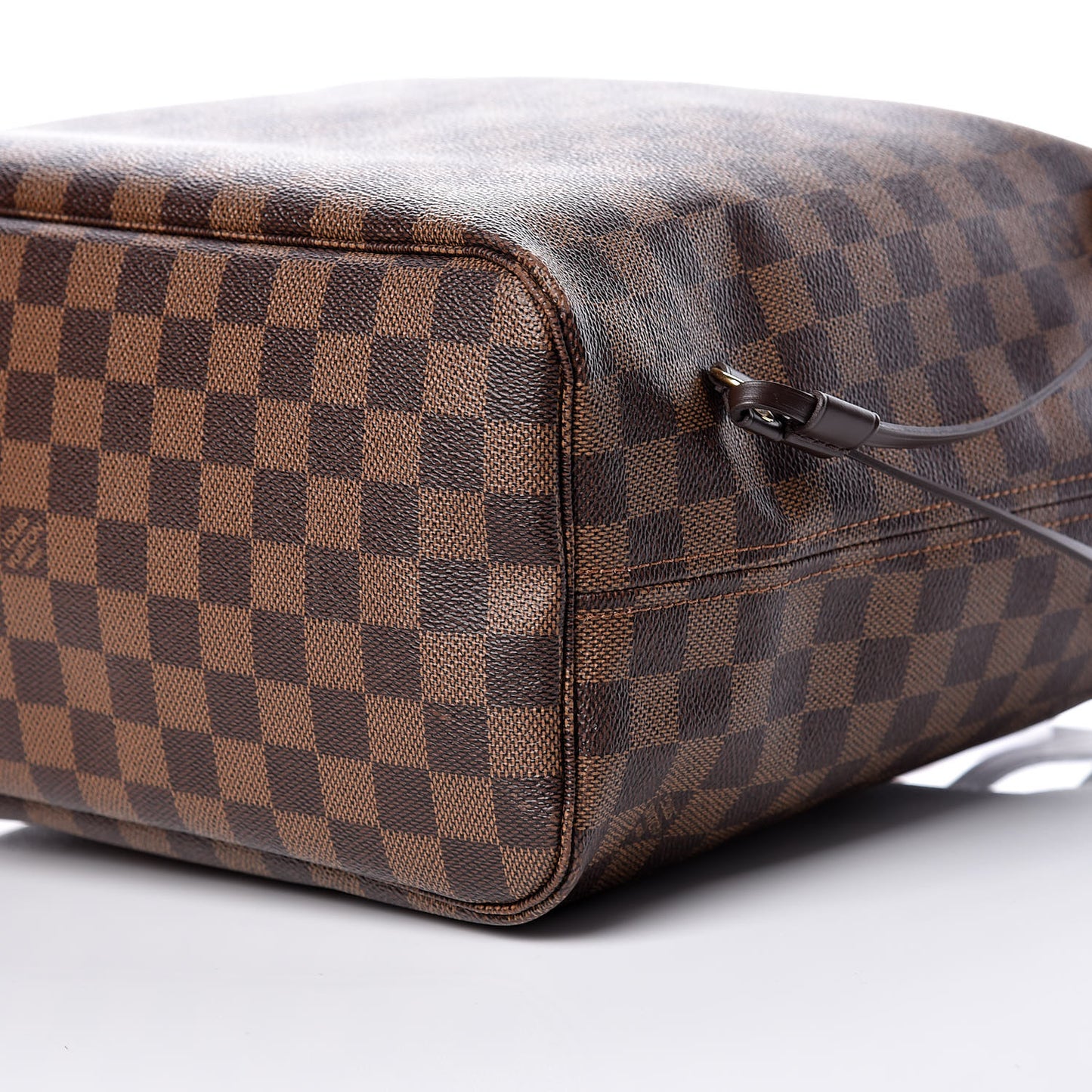 Damier Ebene Neo Neverfull MM Rose Ballerine