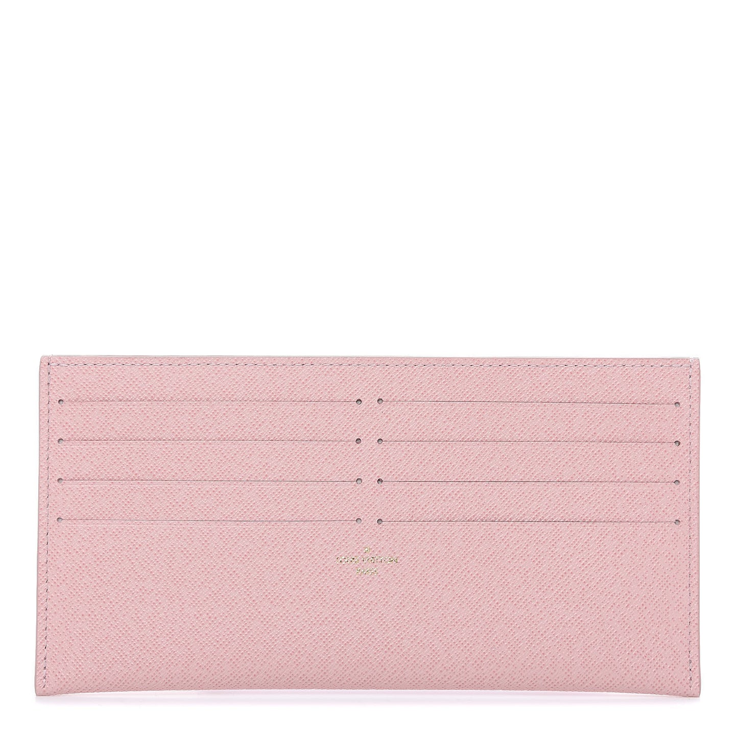Calfskin Felicie Card Holder Insert Rose Ballerine