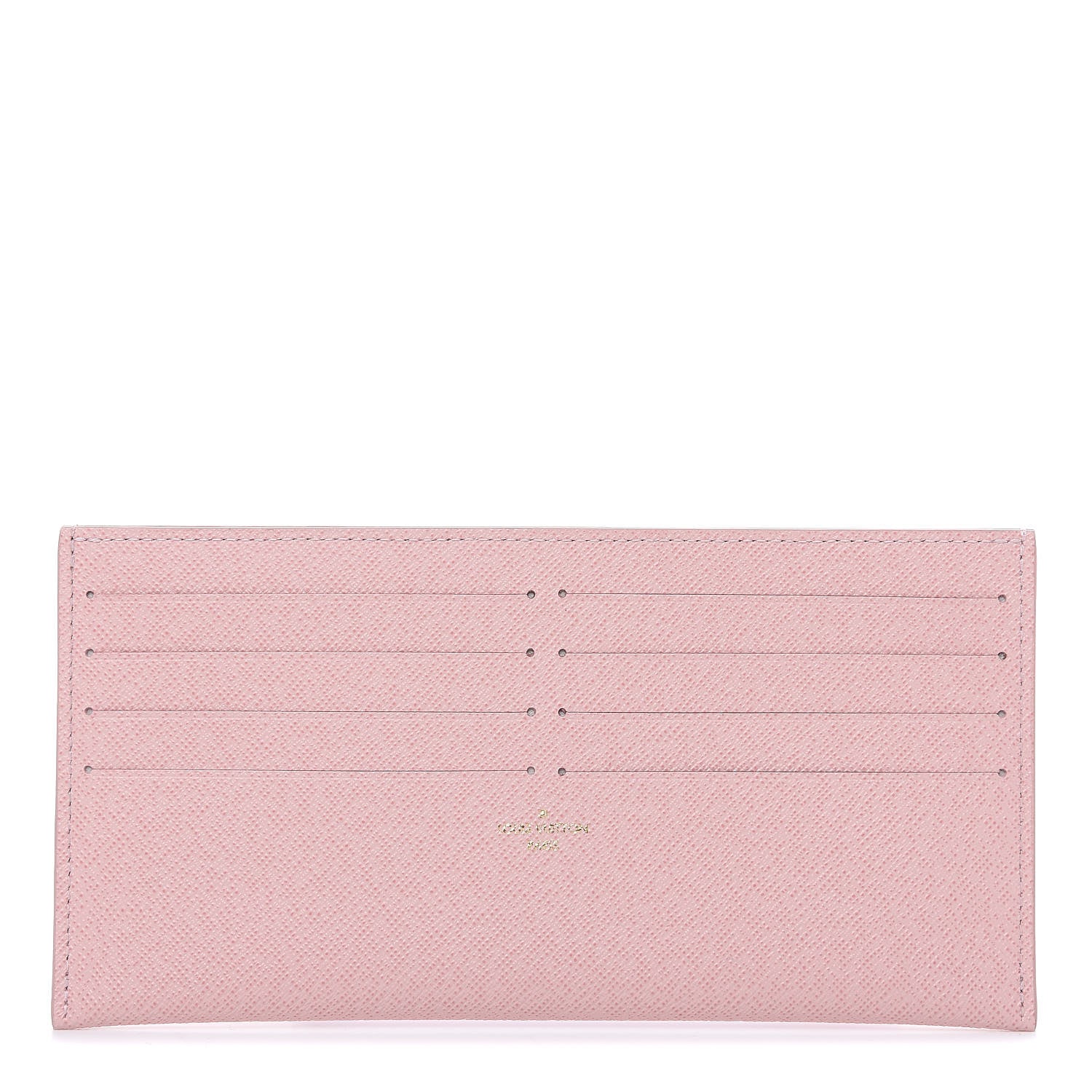 Louis Vuitton Calfskin Felicie Card Holder Insert Rose Ballerine 1 of 6