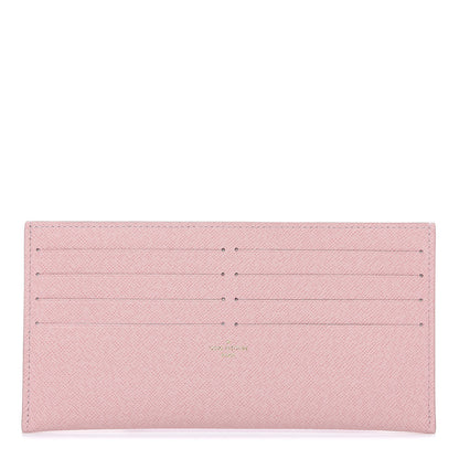 Louis Vuitton Calfskin Felicie Card Holder Insert Rose Ballerine 1 of 6