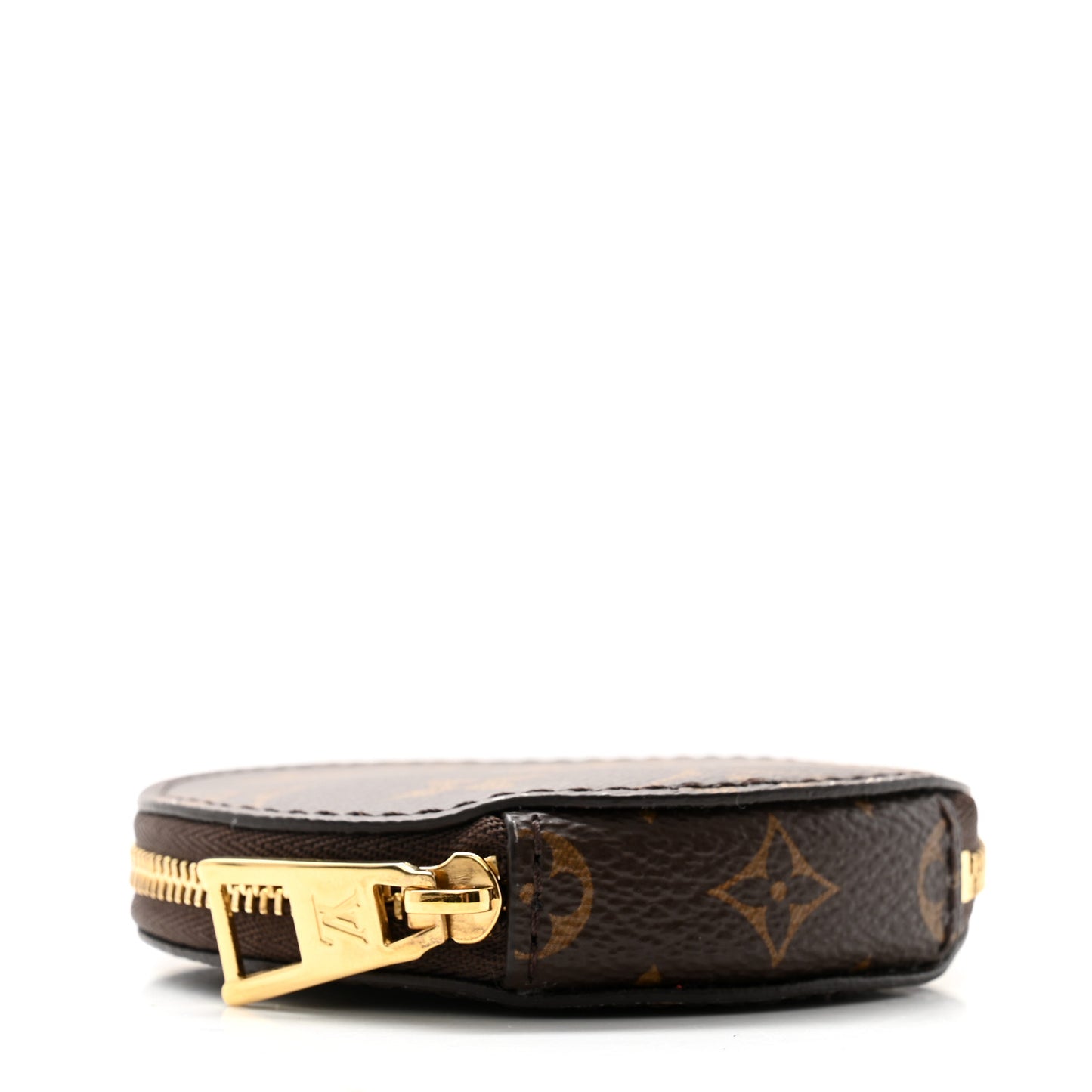 Monogram OnTheGo East West Round Coin Purse Red