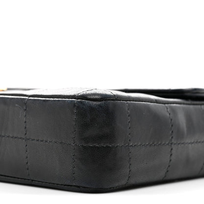 Chanel Lambskin East West Chocolate Bar Flap Black 11 of 11