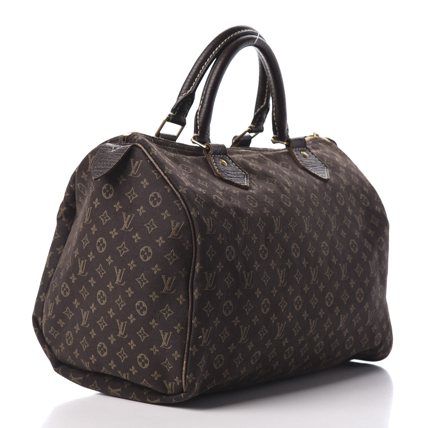 Louis Vuitton Mini Lin Speedy 30 Ebene 3 of 8