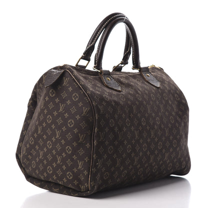 Louis Vuitton Mini Lin Speedy 30 Ebene 3 of 8