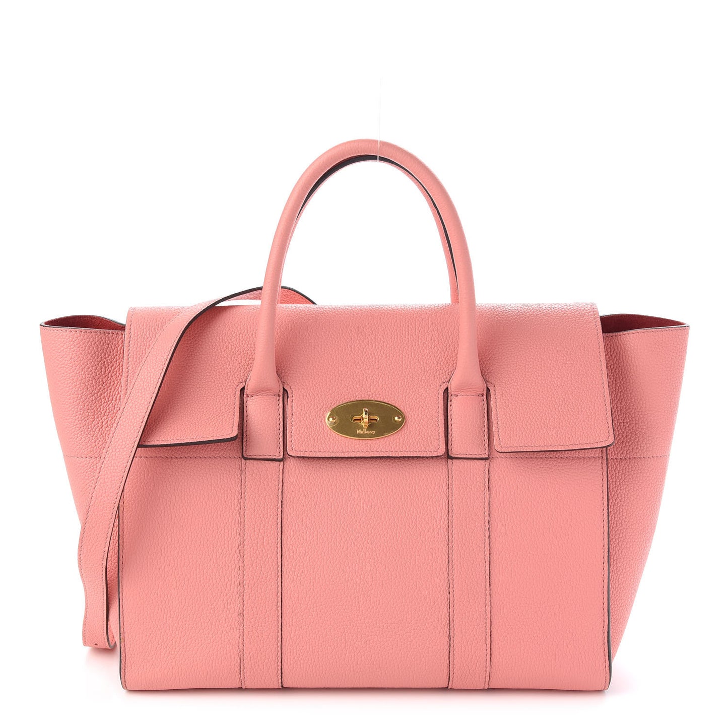 Classic Grain Small New Bayswater Macaroon Pink