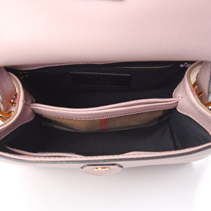 Burberry Derby Calfskin House Check Small Camberley Pale Orchid 5 of 11