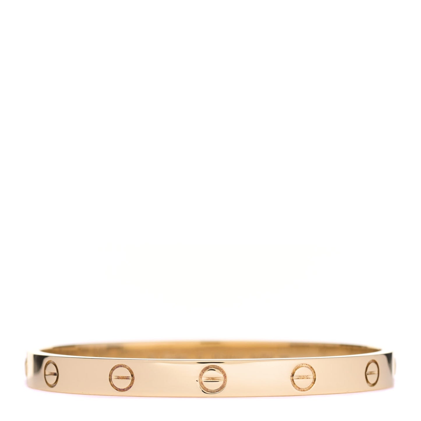 18K Yellow Gold LOVE Bracelet 17