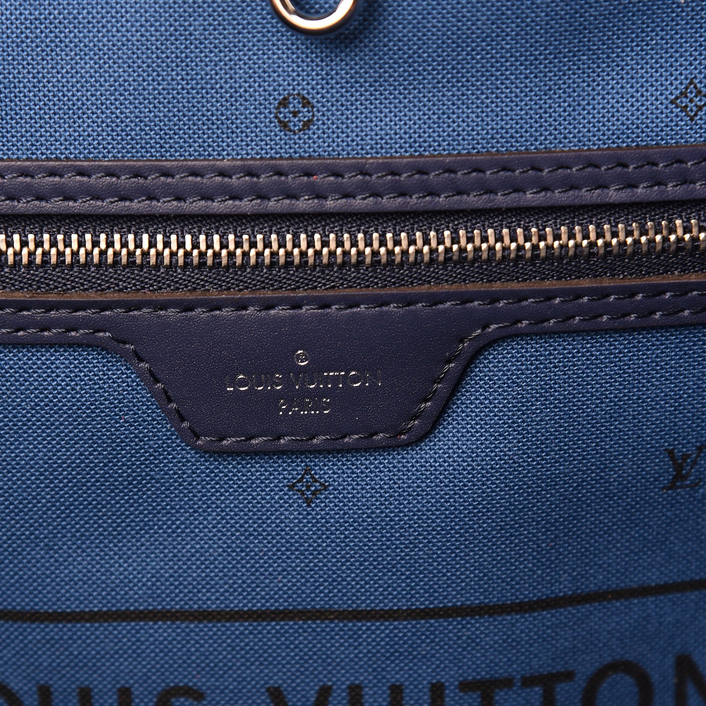 Monogram Escale Neverfull MM Blue