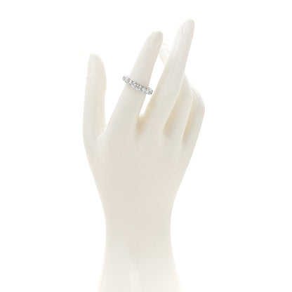 Tiffany Platinum Diamond 3.7mm Embrace Eternity Band Ring 51 5.75 2 of 5