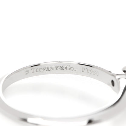Tiffany Platinum Diamond .43ct Solitaire Engagement Ring 50 5.5 5 of 7