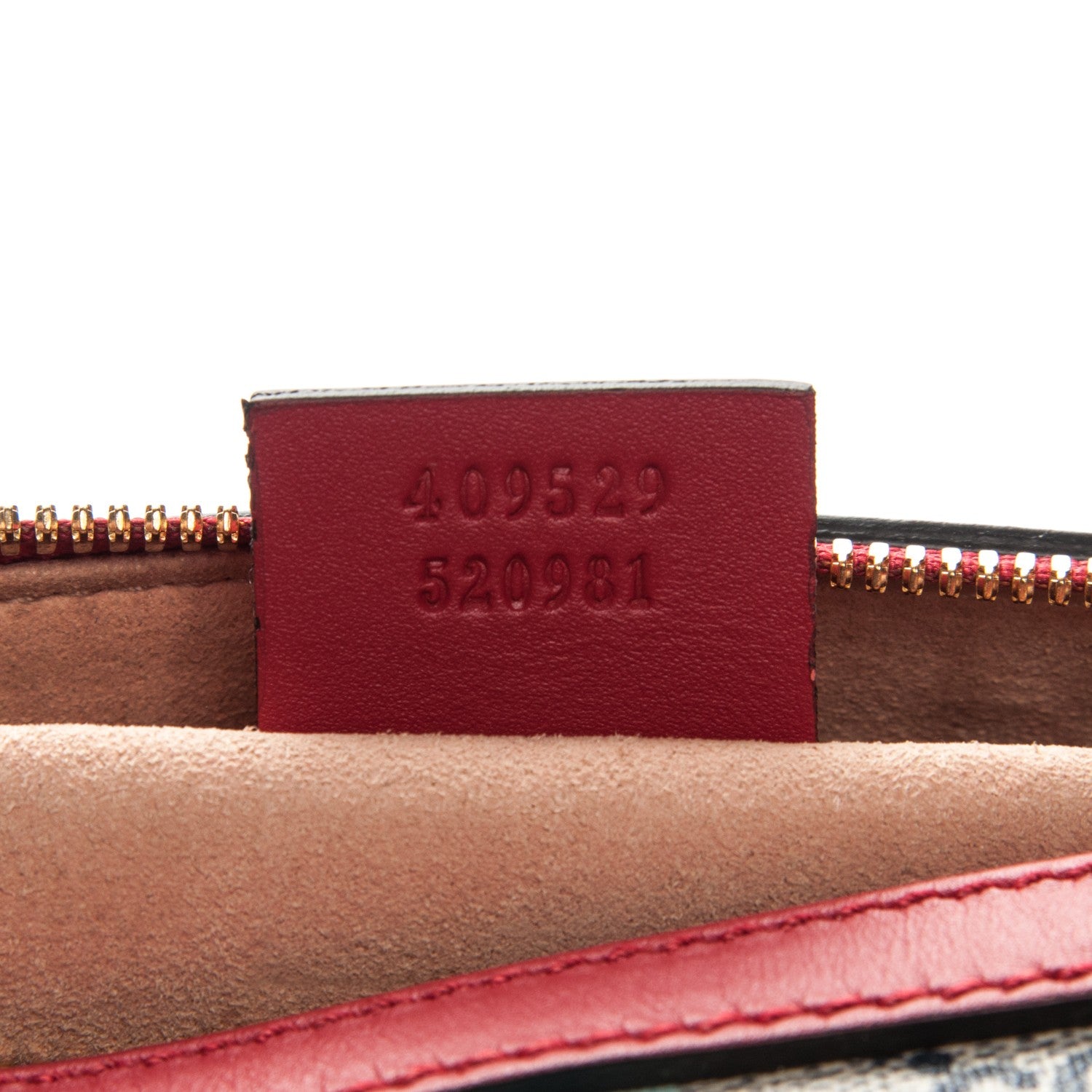 Gucci GG Supreme Monogram Blooms Small Boston Beige Blue Navy Hibiscus Red 7 of 7