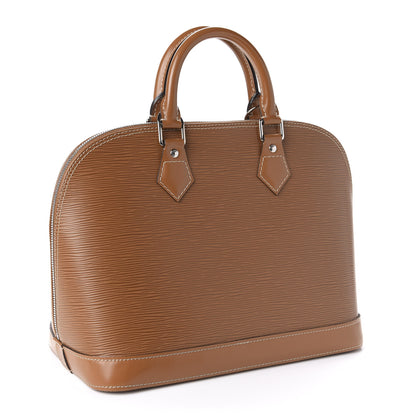 Louis Vuitton Epi Alma PM Cannelle 3 of 10