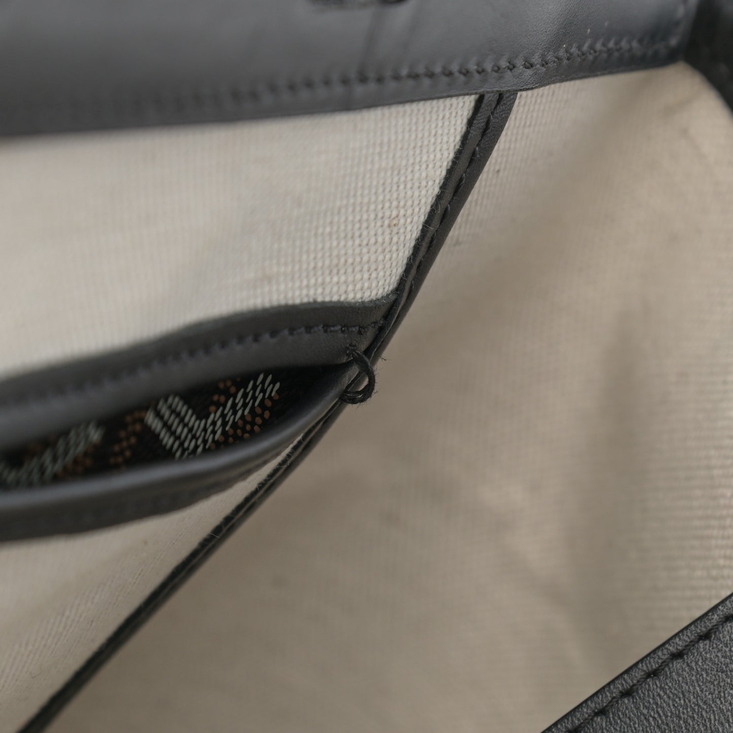 Goyardine Bellechasse PM Black