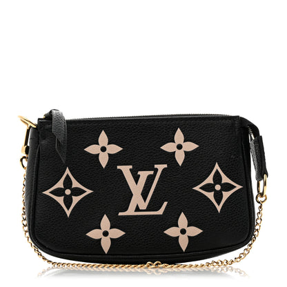 Louis Vuitton Empreinte Monogram Giant Mini Pochette Accessories Black 1 of 7