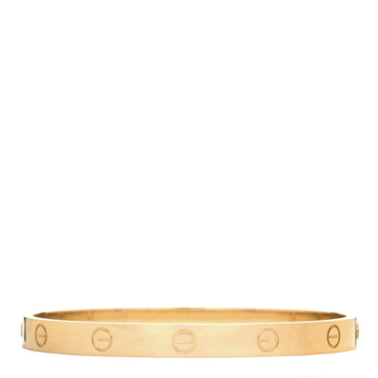 Cartier 18K Yellow Gold LOVE Bracelet 18 2 of 10