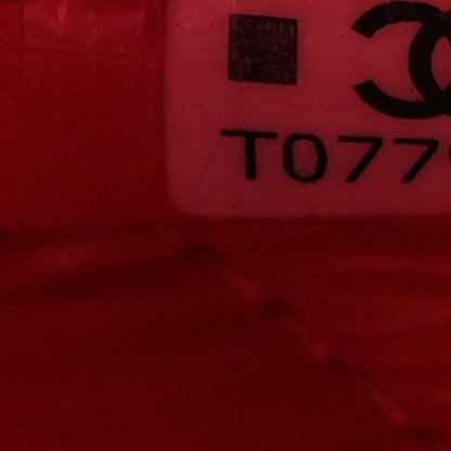 Chanel Caviar Quilted Medium Curvy Pouch Cosmetic Case Pink 7 of 9