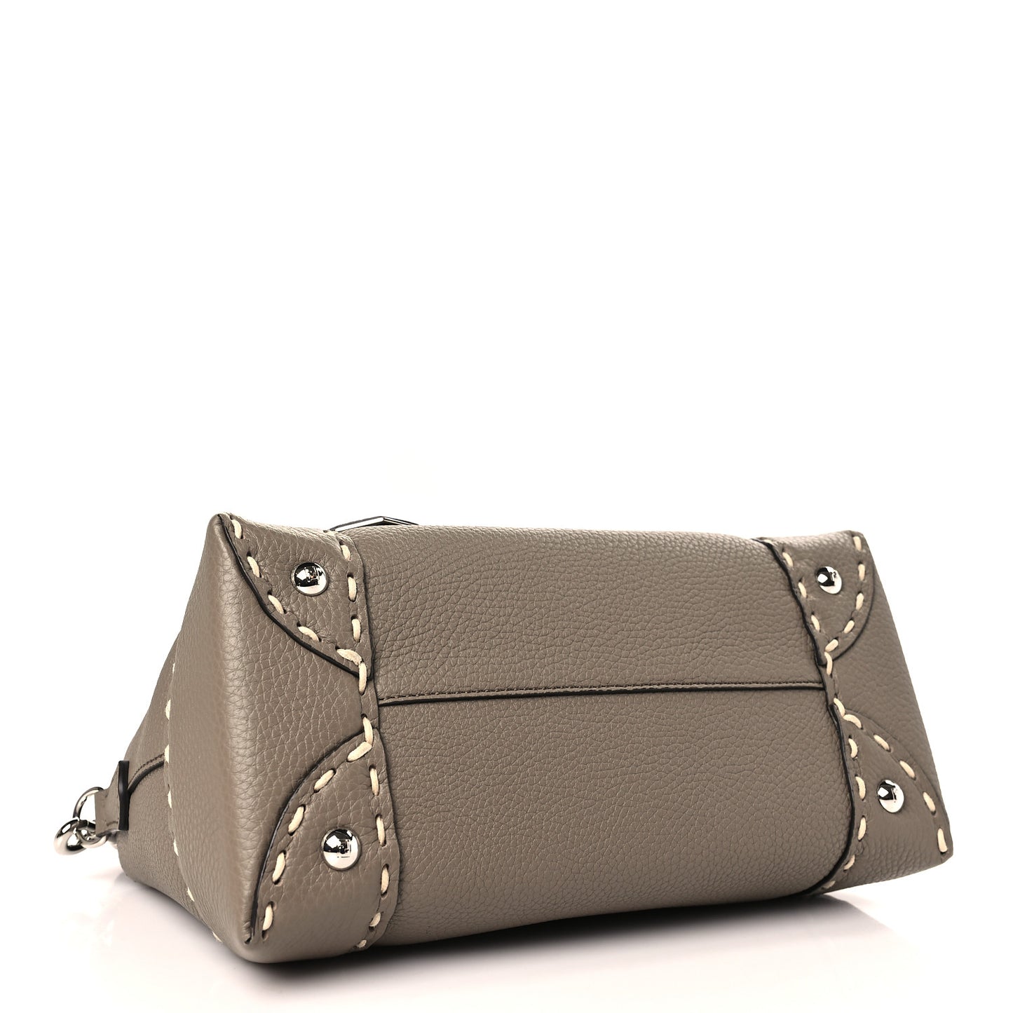 Vitello Stampa Granata Macro Stitchings Medium By The Way Boston Bag Tartufo