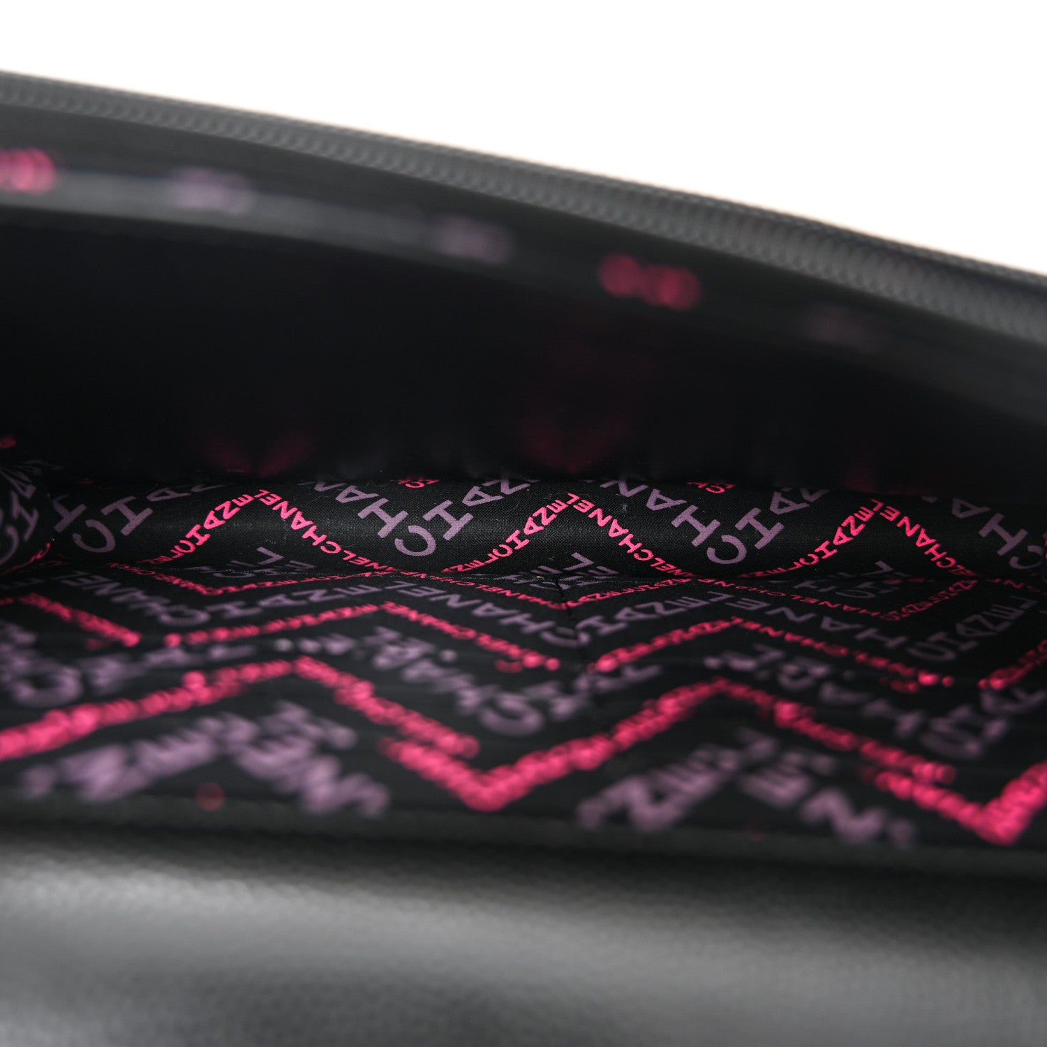 Chanel Caviar Quilted Studded CC Wallet on Chain WOC Black 5 of 11