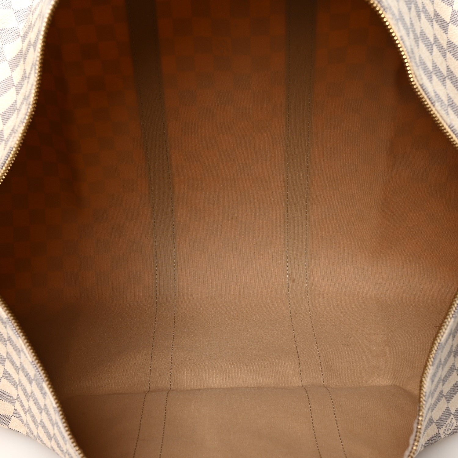 Louis Vuitton Damier Azur Keepall Bandouliere 55 4 of 9