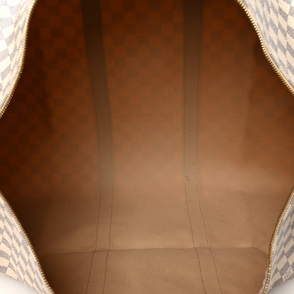 Louis Vuitton Damier Azur Keepall Bandouliere 55 4 of 9