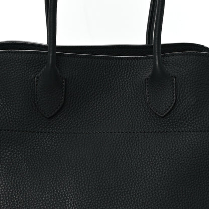 The Row Matte Grained Calfskin Soft Margaux 15 Black 7 of 12