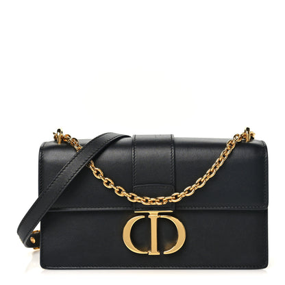 Christian Dior Calfskin 30 Montaigne East West Chain Flap Bag Black 1 of 10