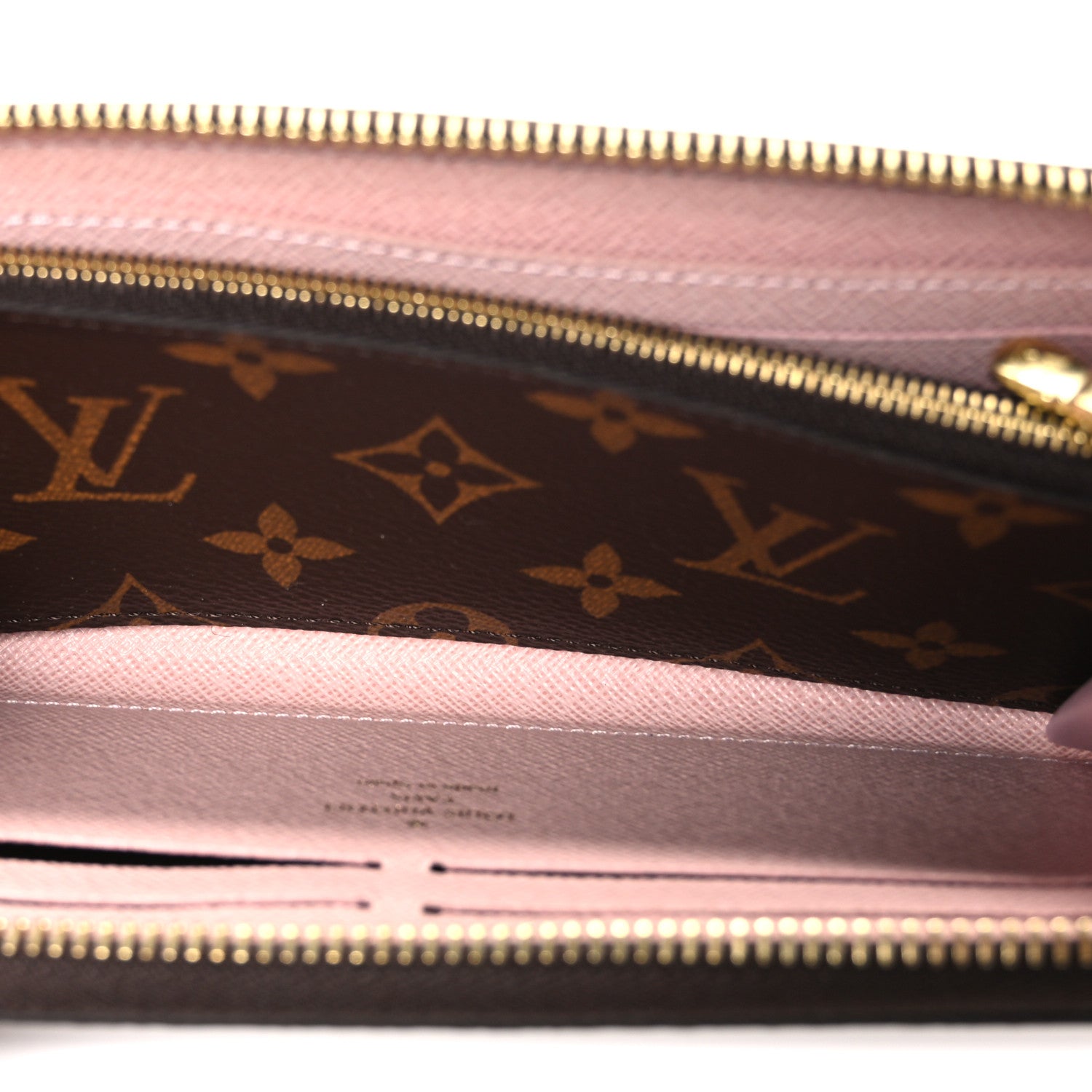 Louis Vuitton Monogram Clemence Wallet Rose Ballerine 5 of 7