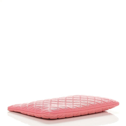 Chanel Caviar Quilted Large Cosmetic Case Rose Pink 4 of 8