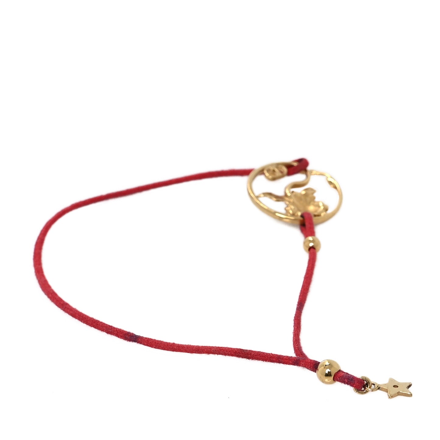 Silk Diorelita Hydrangea Bracelet Red