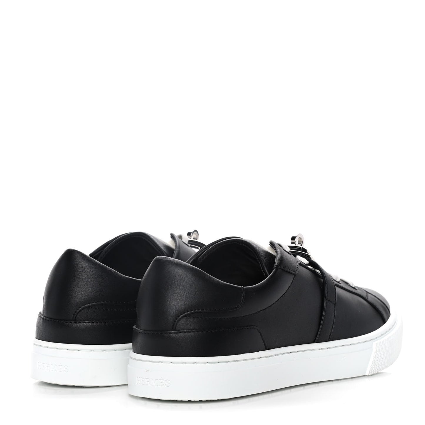 Calfskin Day Sneakers 38 Black