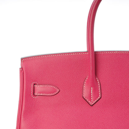 Hermes Epsom Birkin 35 Rose Tyrien 26 of 36