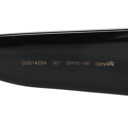Gucci Acetate Square Frame Sunglasses GG0142SA Black 6 of 6