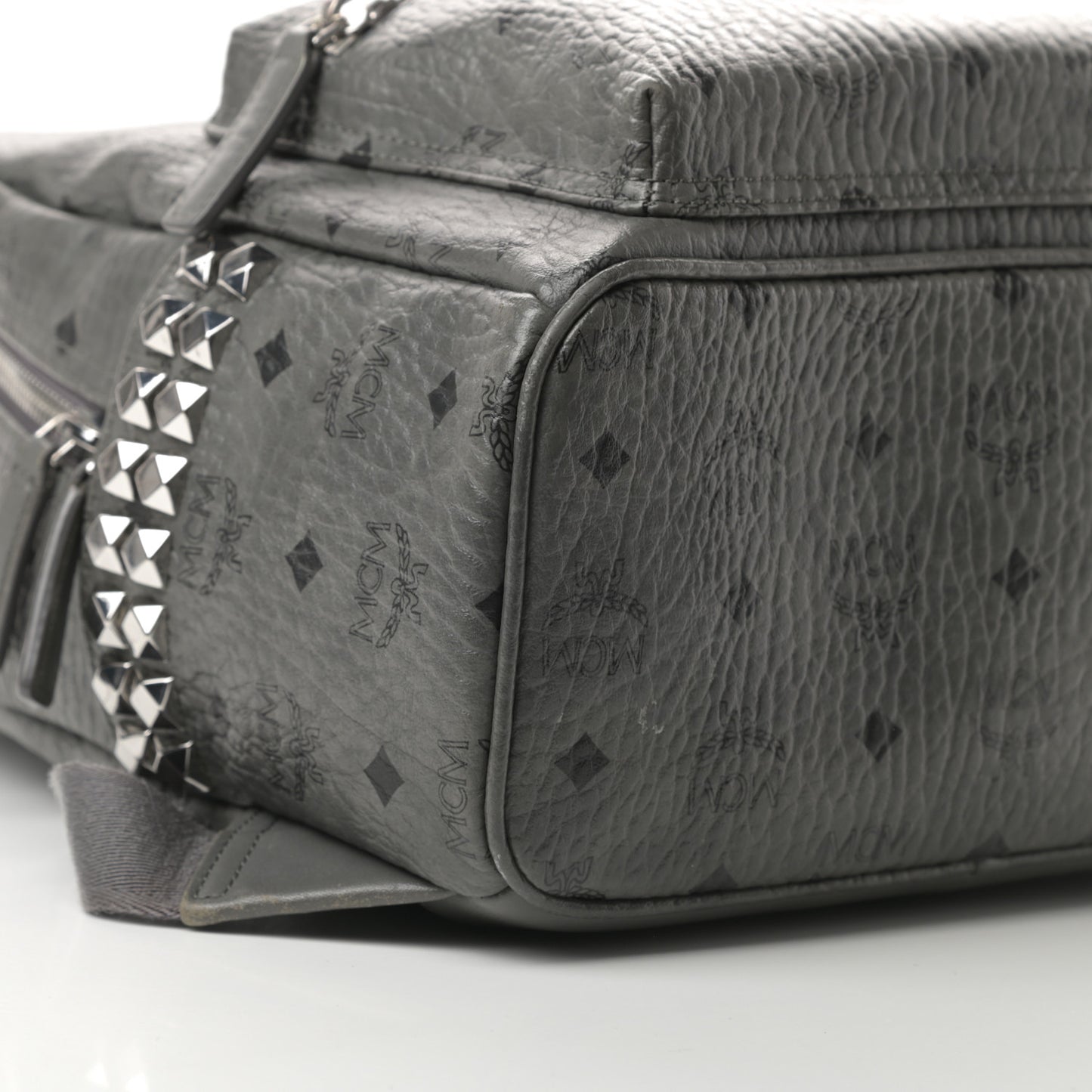 Visetos Small Side Stud Stark Backpack Phantom Grey