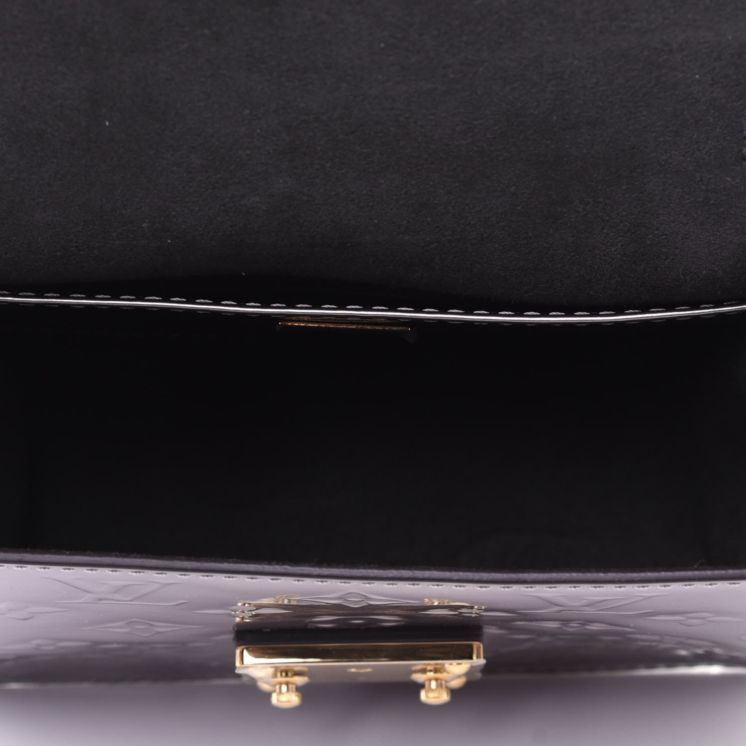 Louis Vuitton Vernis Epi Monogram Spring Street Bitume Metallise 6 of 12