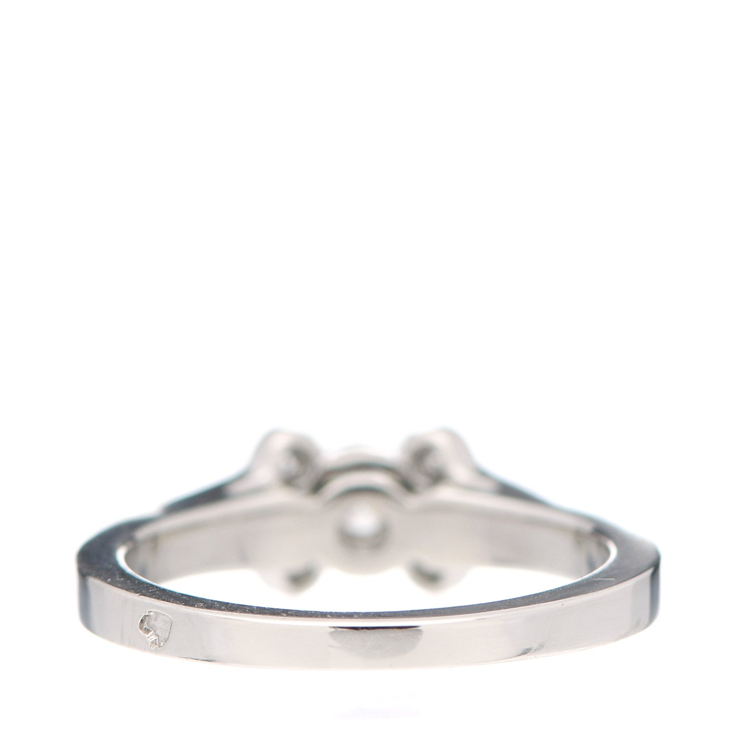 Platinum Diamond .21ct Ballerine Solitaire Engagement Ring 45 3.25