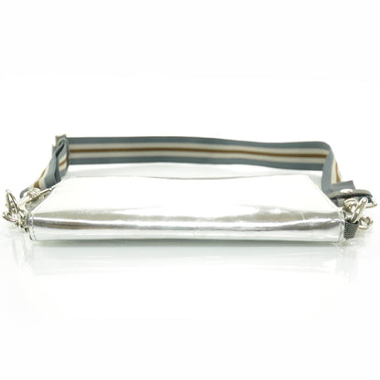 Prada Spazzolato Wallet Silver 4 of 9