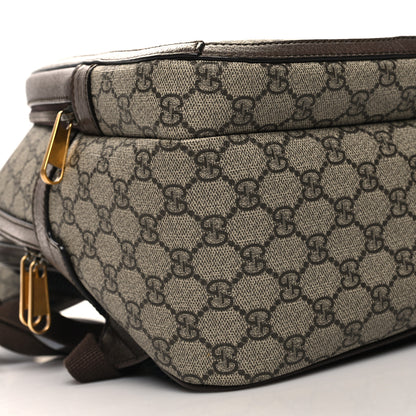 Gucci GG Supreme Monogram Medium Ophidia Day Backpack Brown 9 of 12