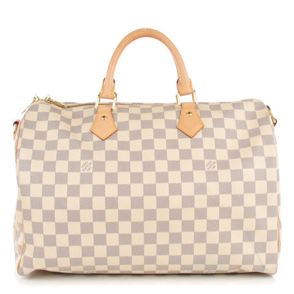 Louis Vuitton Damier Azur Speedy Bandouliere 35 1 of 7